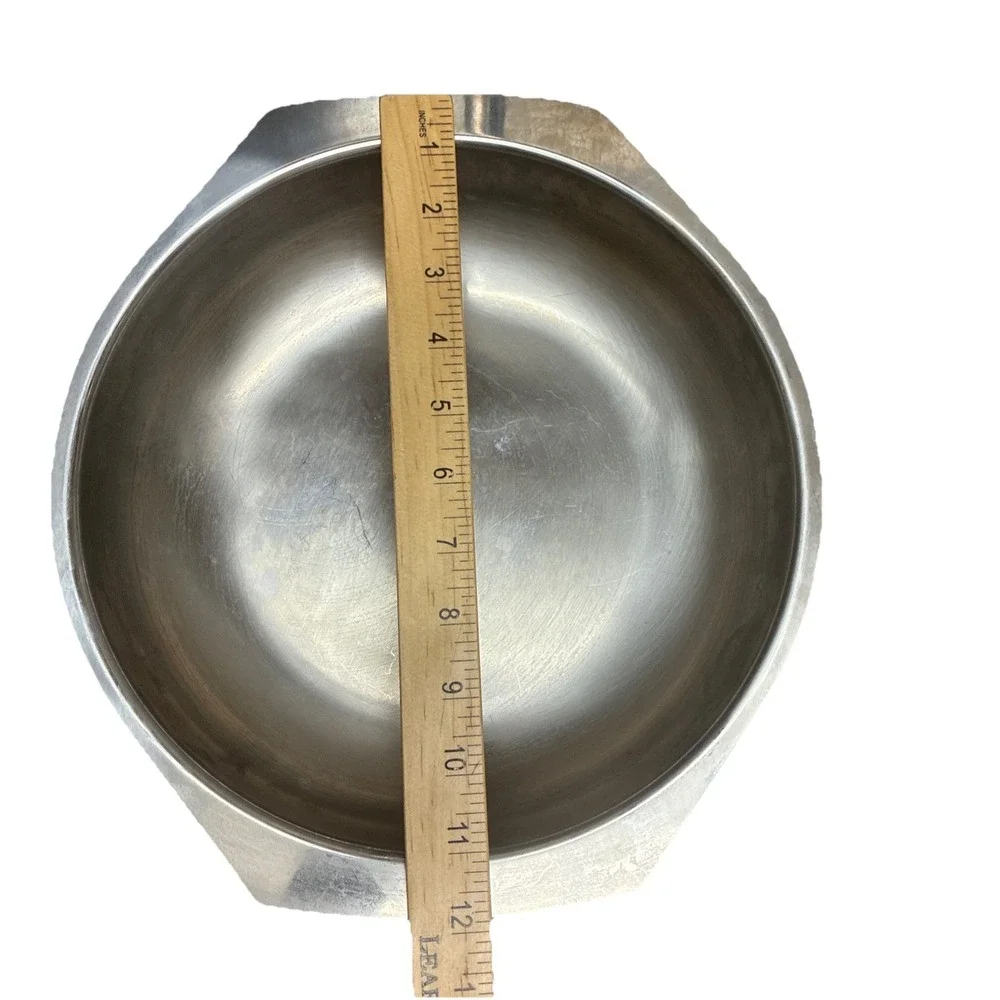 Vintage Rostfrei Inox Serving Bowl‎ 12